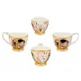 Filiżanka Carmani Vanessa 100ml espresso ze spodkiem - G. Klimt, Pocałunek kremowy - 4